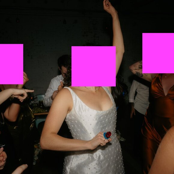 Watters Obsessed Scoop A-Line Mini Dress - Picture 3 of 3